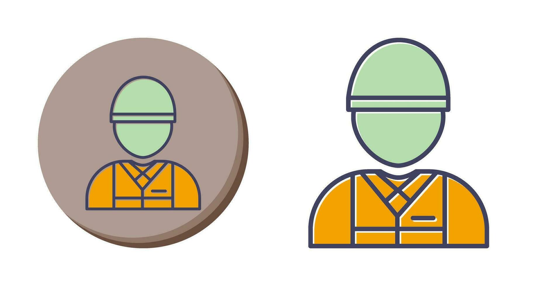 Industry Worker Vector Icon