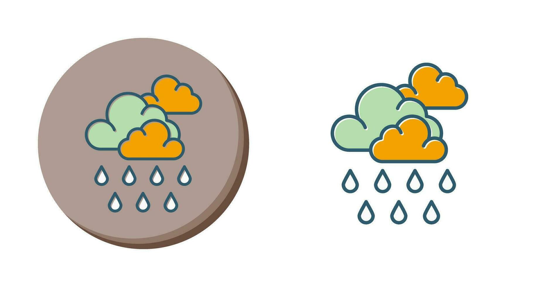 Monsoon Vector Icon