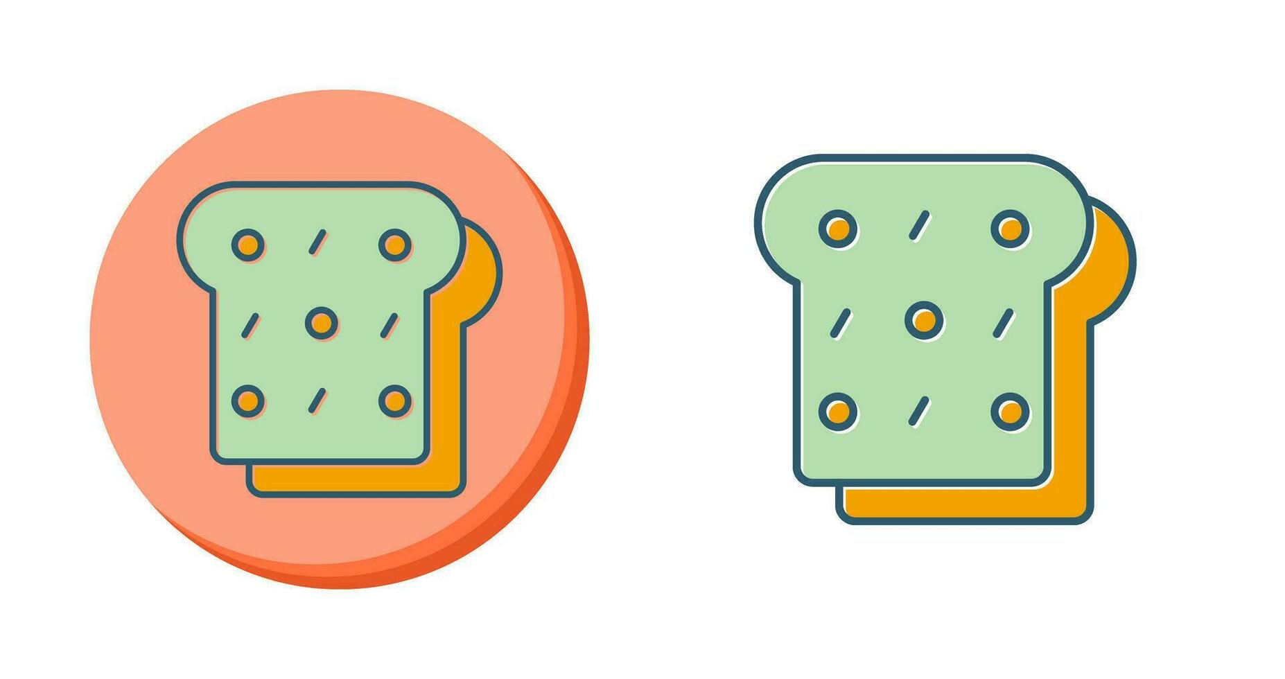 Toast Vector Icon