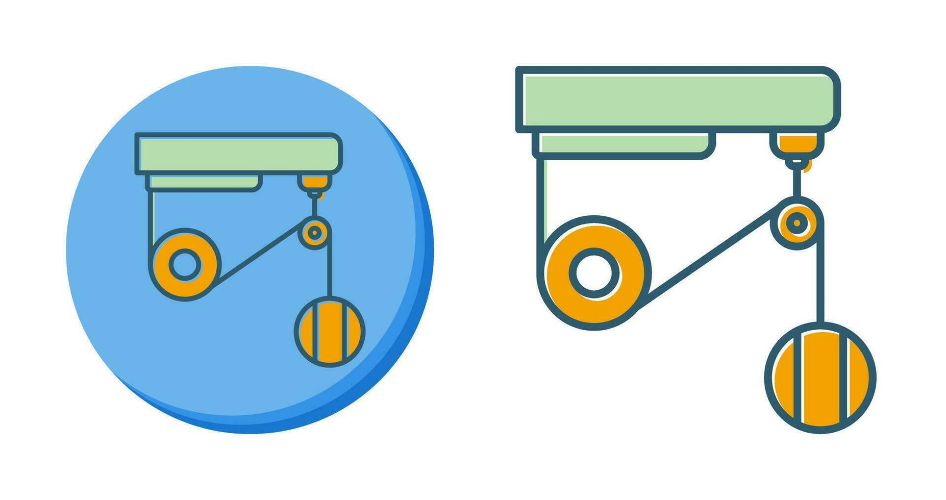 Pulley Vector Icon