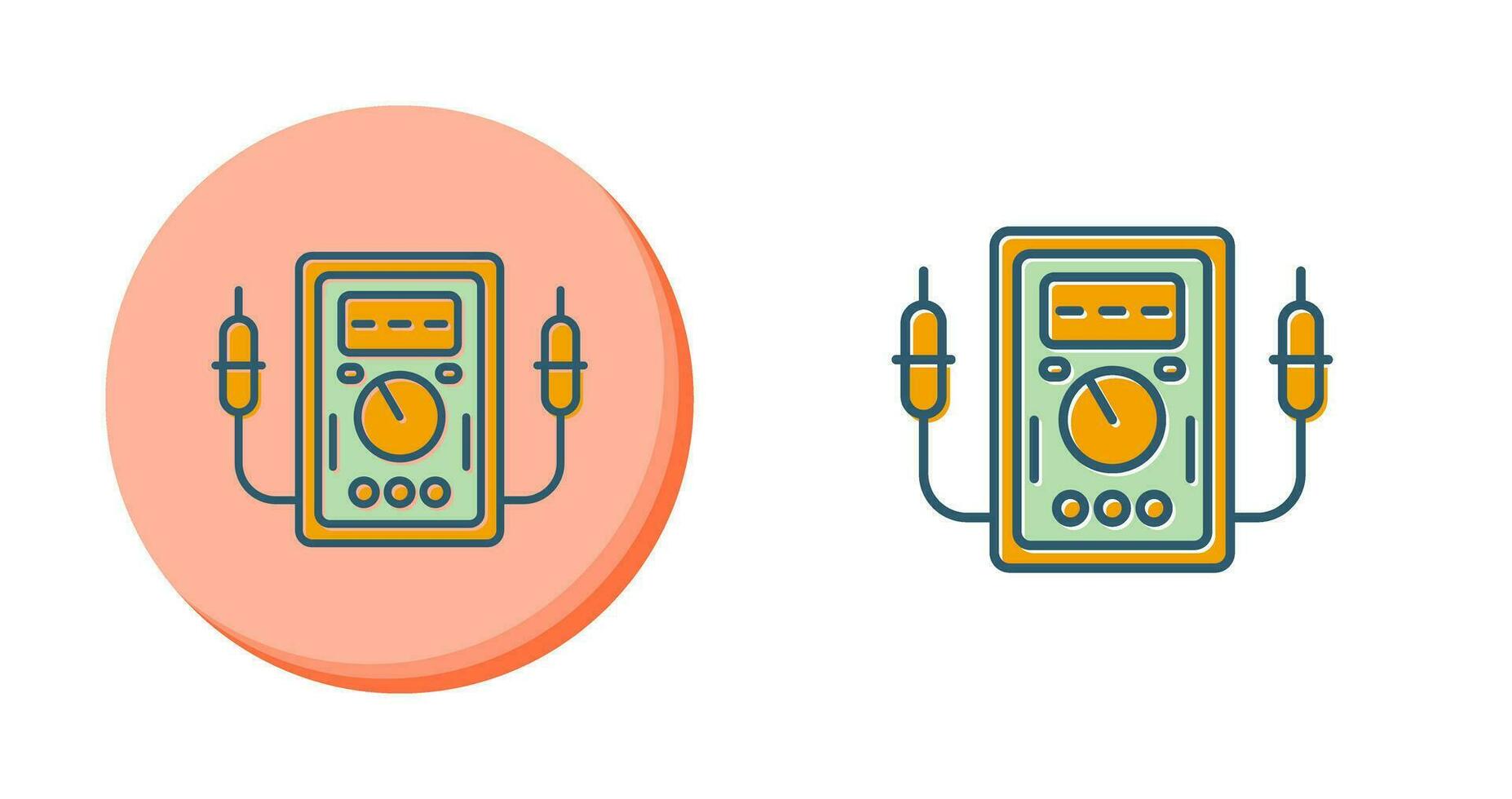 Voltmeter Vector Icon