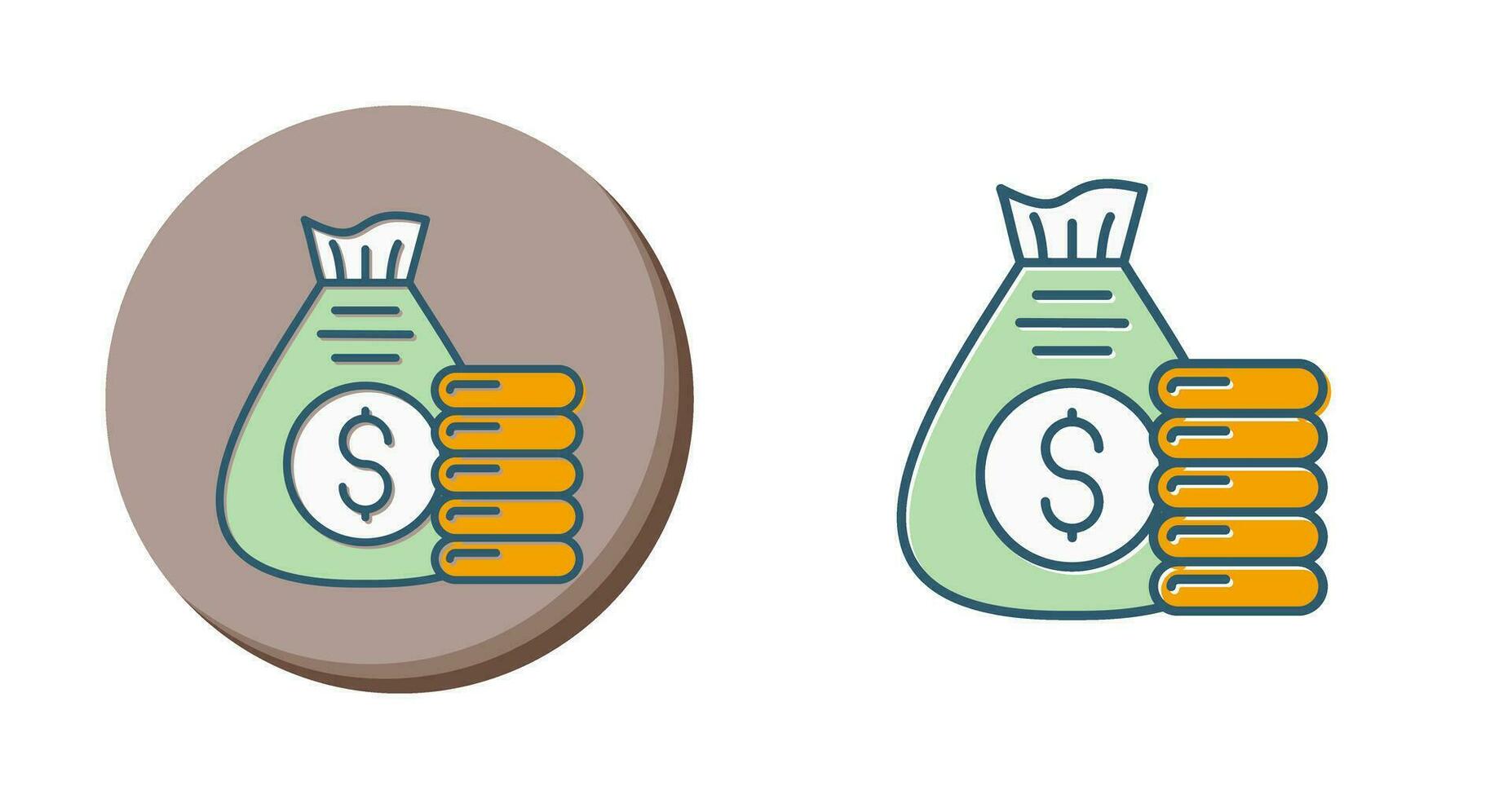 Money Bag Vector Icon