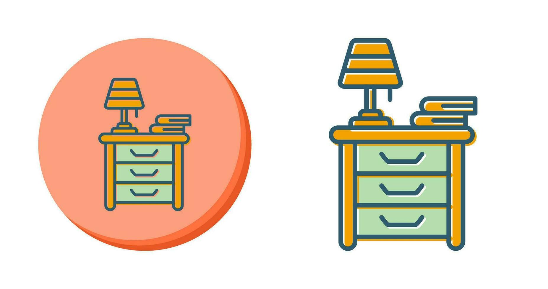 Nightstand Vector Icon