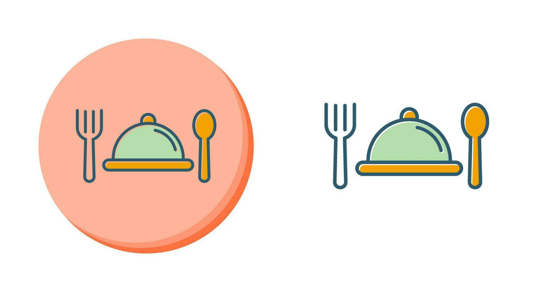 icono de vector de catering