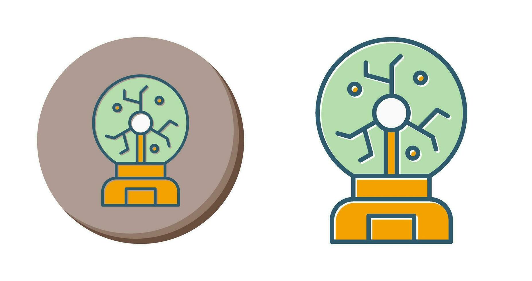 Plasma Ball Vector Icon