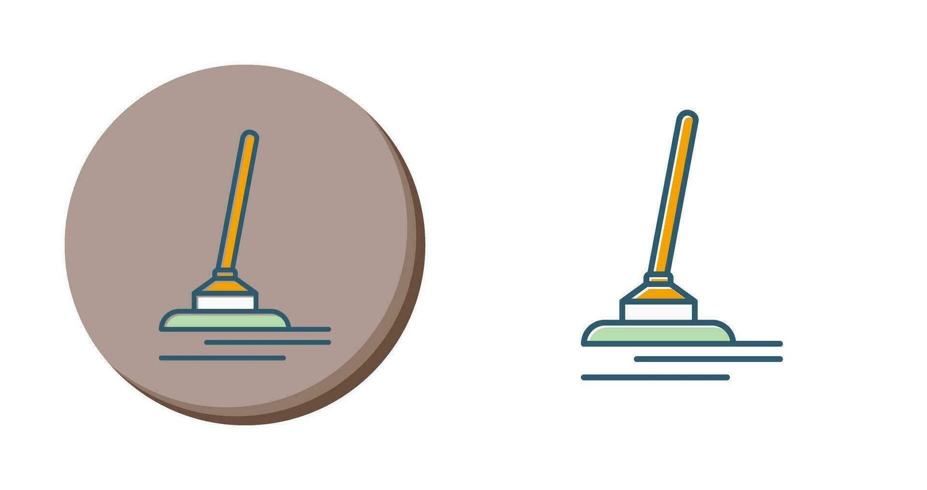 Cleaning Brush Vector Icon