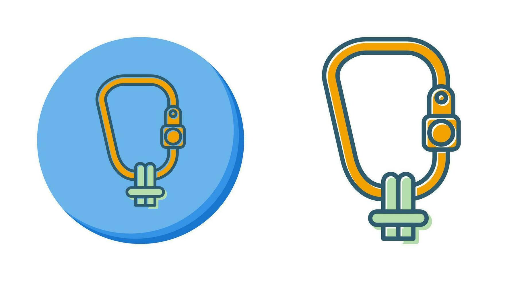 Carabiner Vector Icon