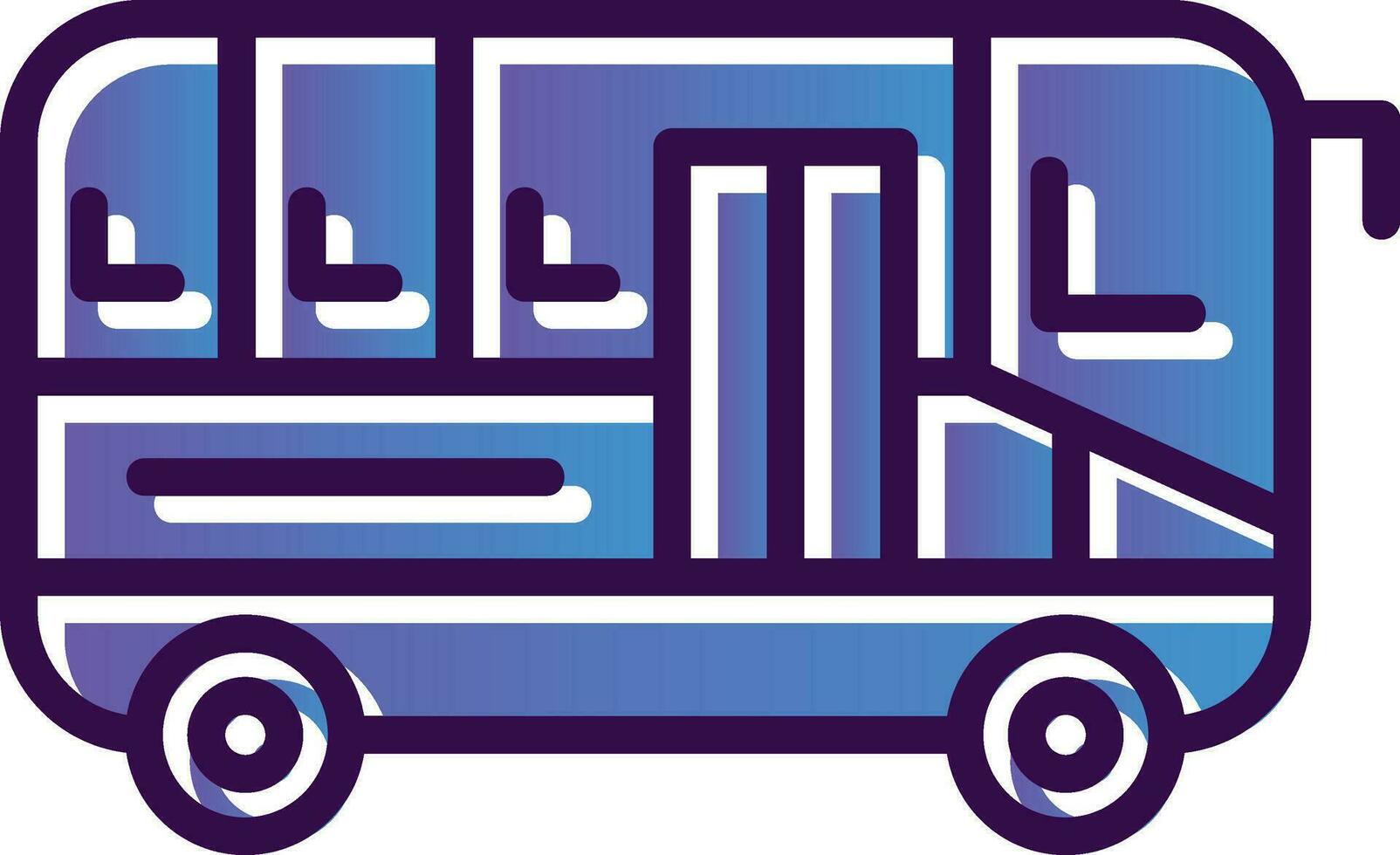 Bus Vector Icon Design