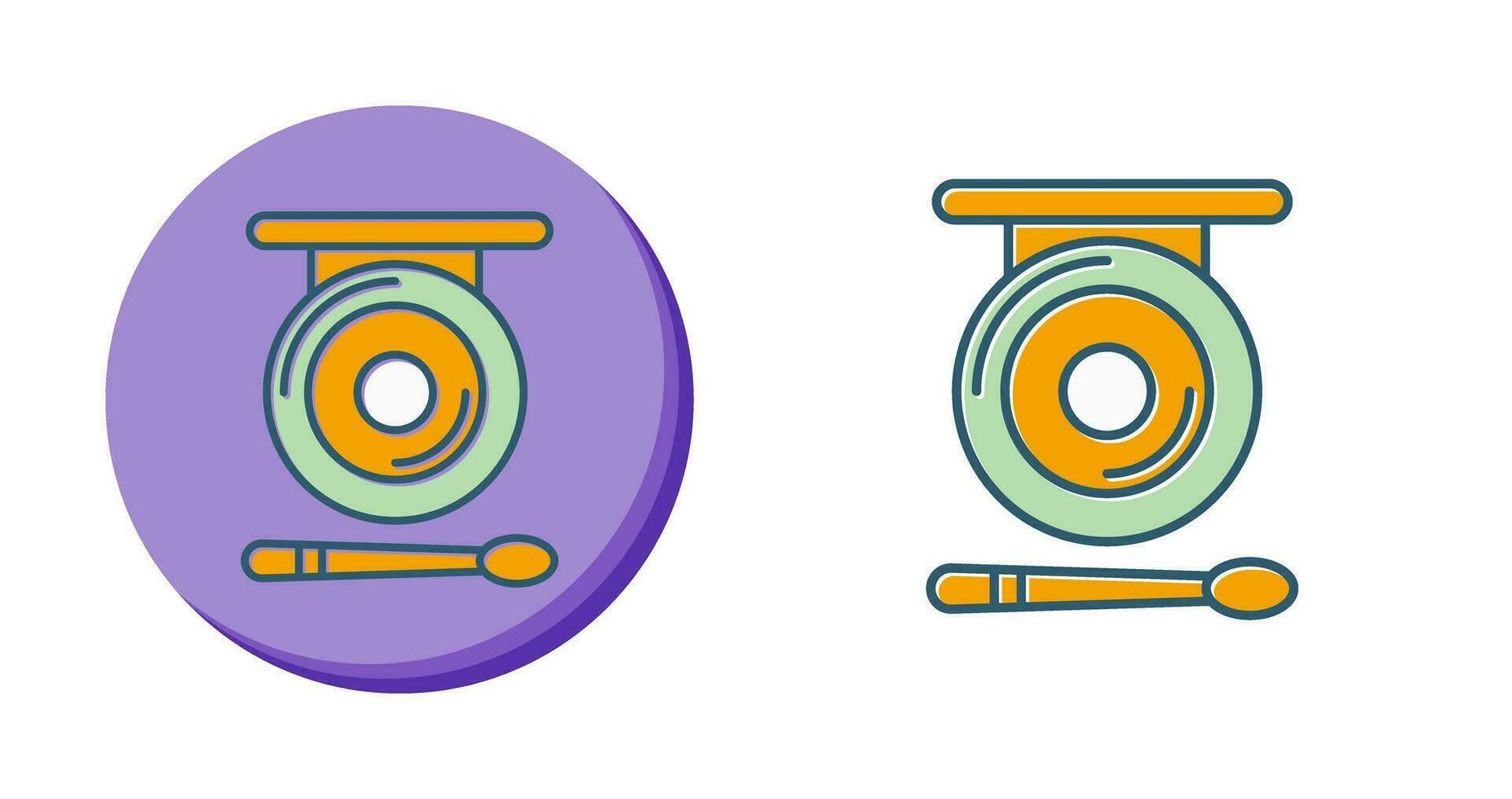 Gong Vector Icon