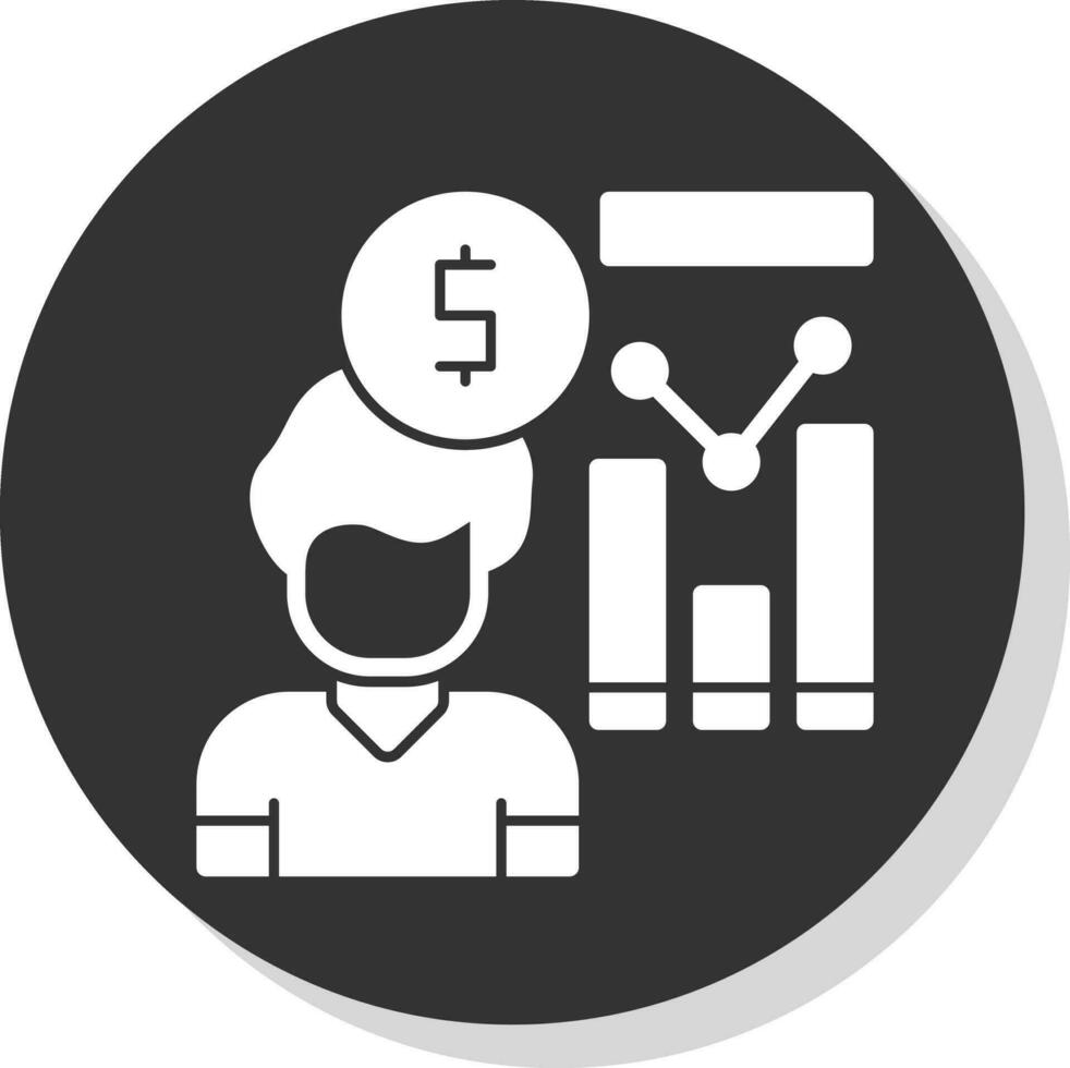 Trader Vector Icon Design