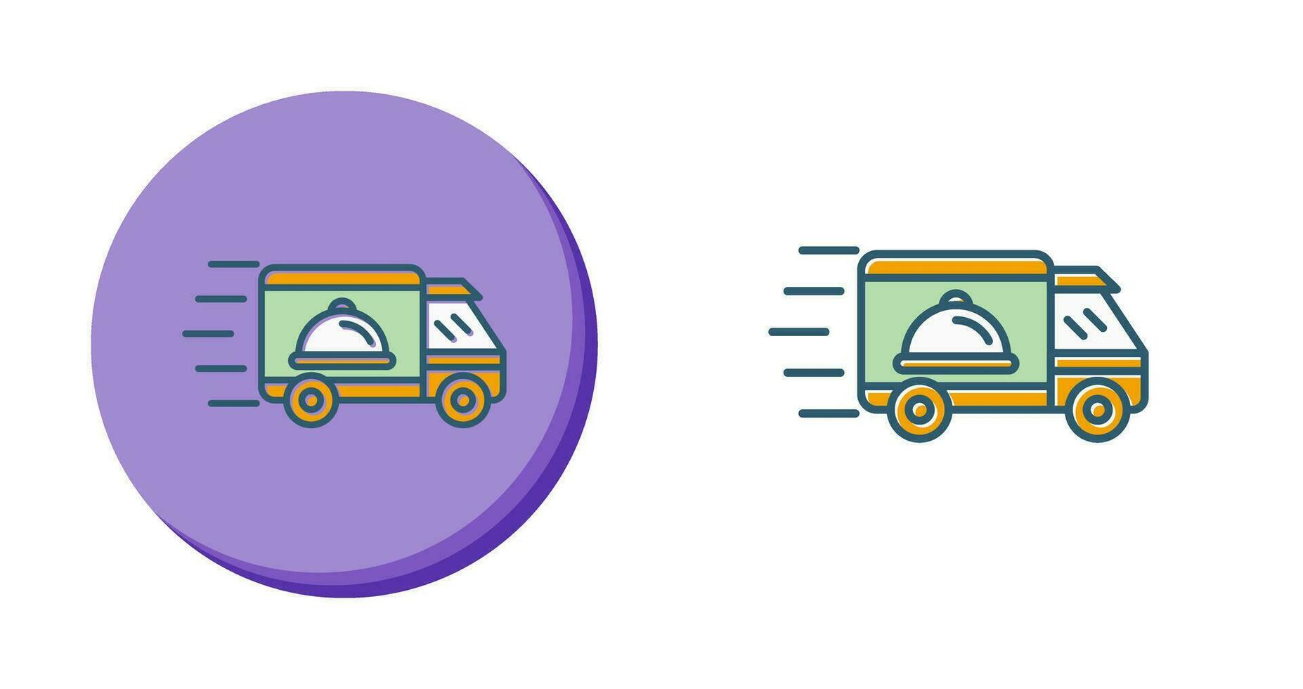Food Delivery Vector Icon