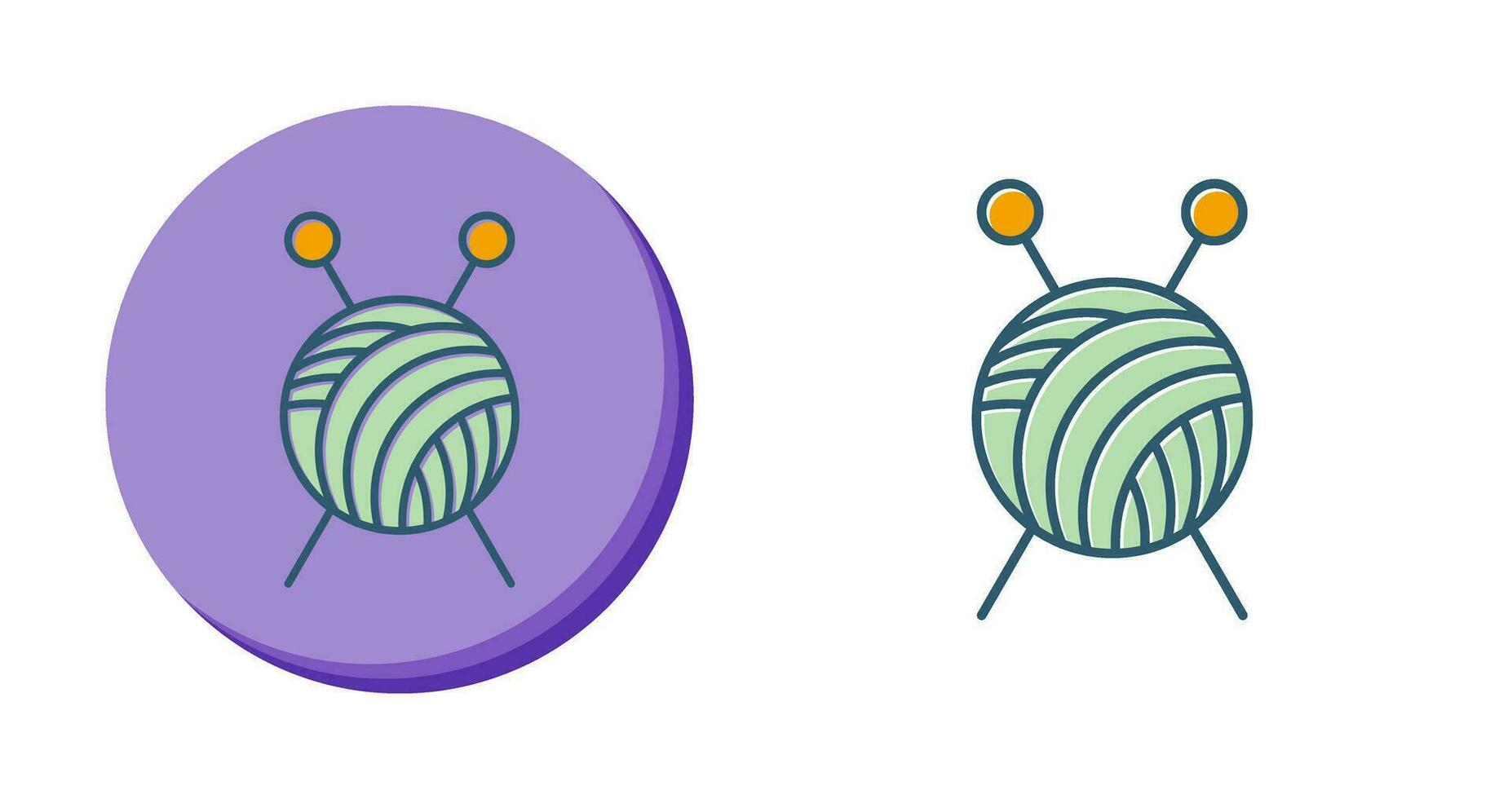 Knitting Vector Icon