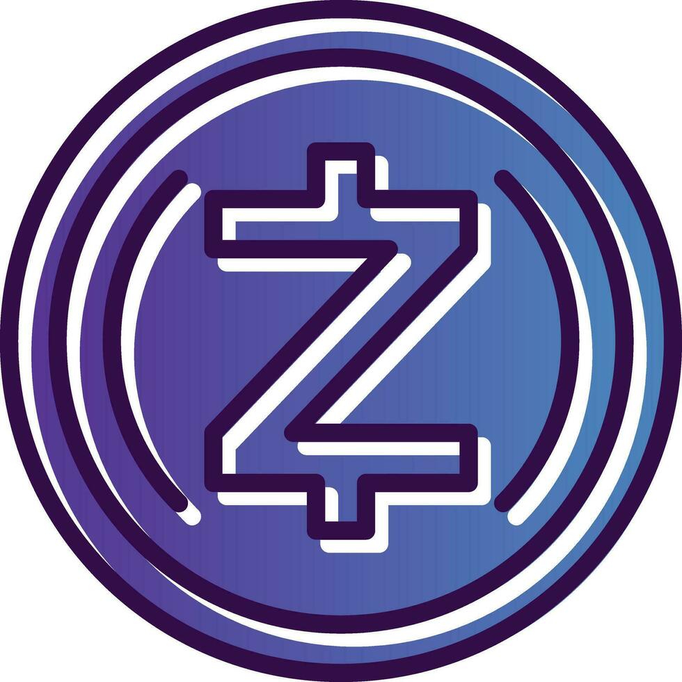 Zcash Vector Icon Design