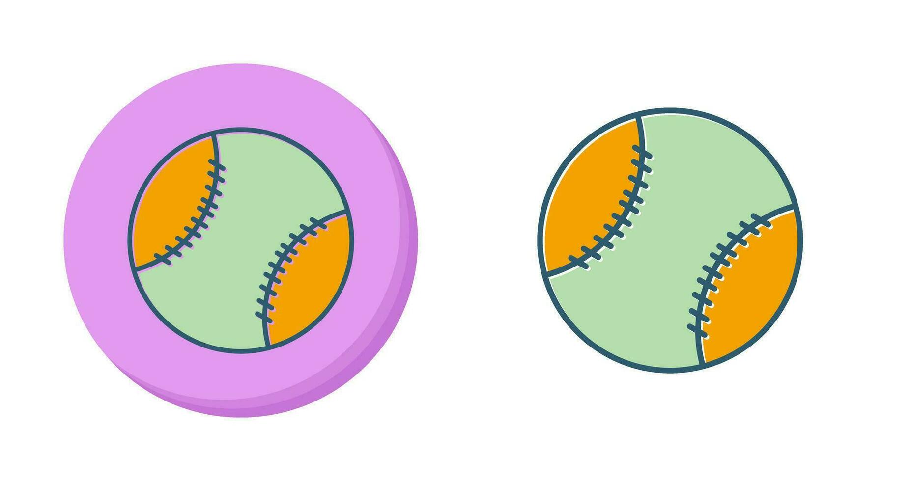 icono de vector de bola