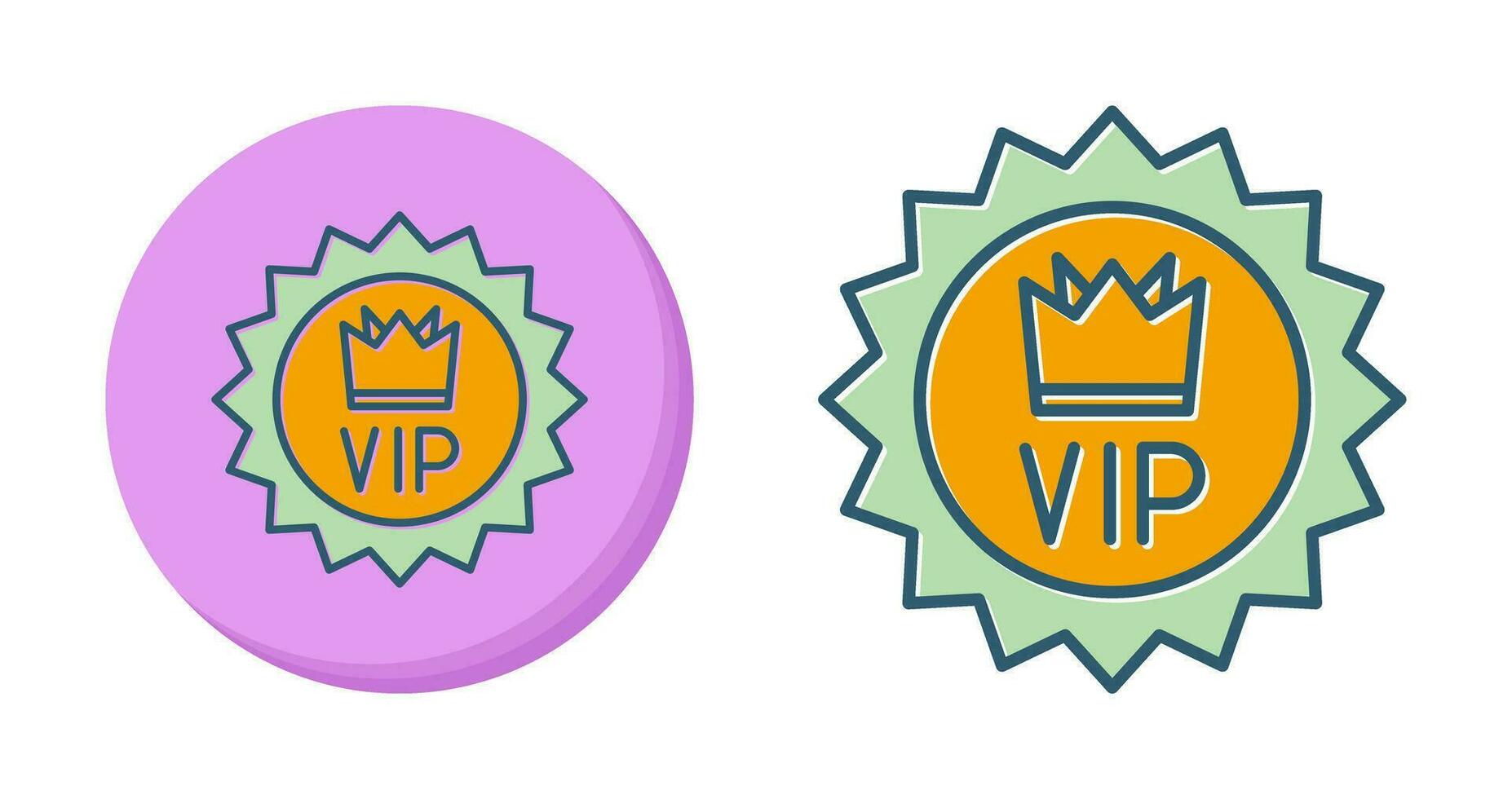 icono de vector vip