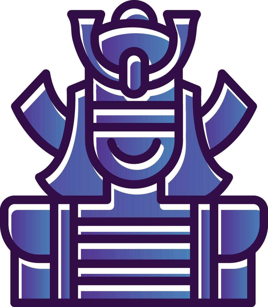 Samurai Vector Icon Design