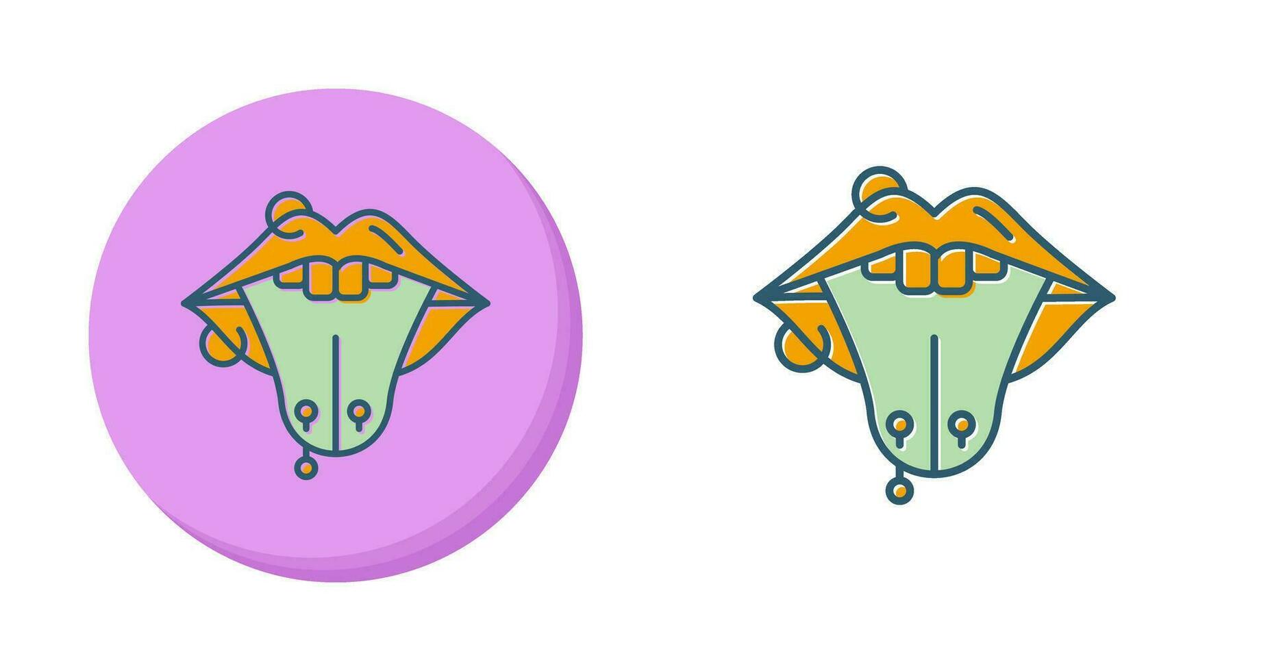 Piercing Vector Icon