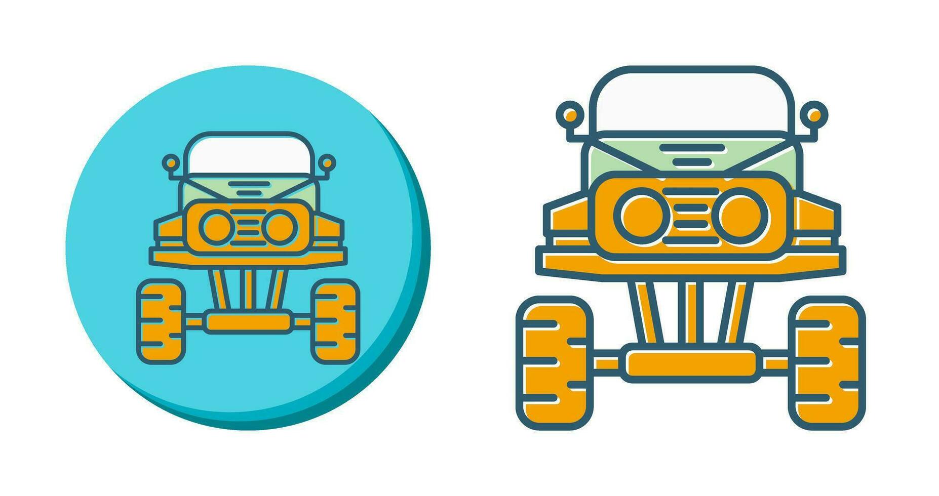Monster Truck Vector Icon
