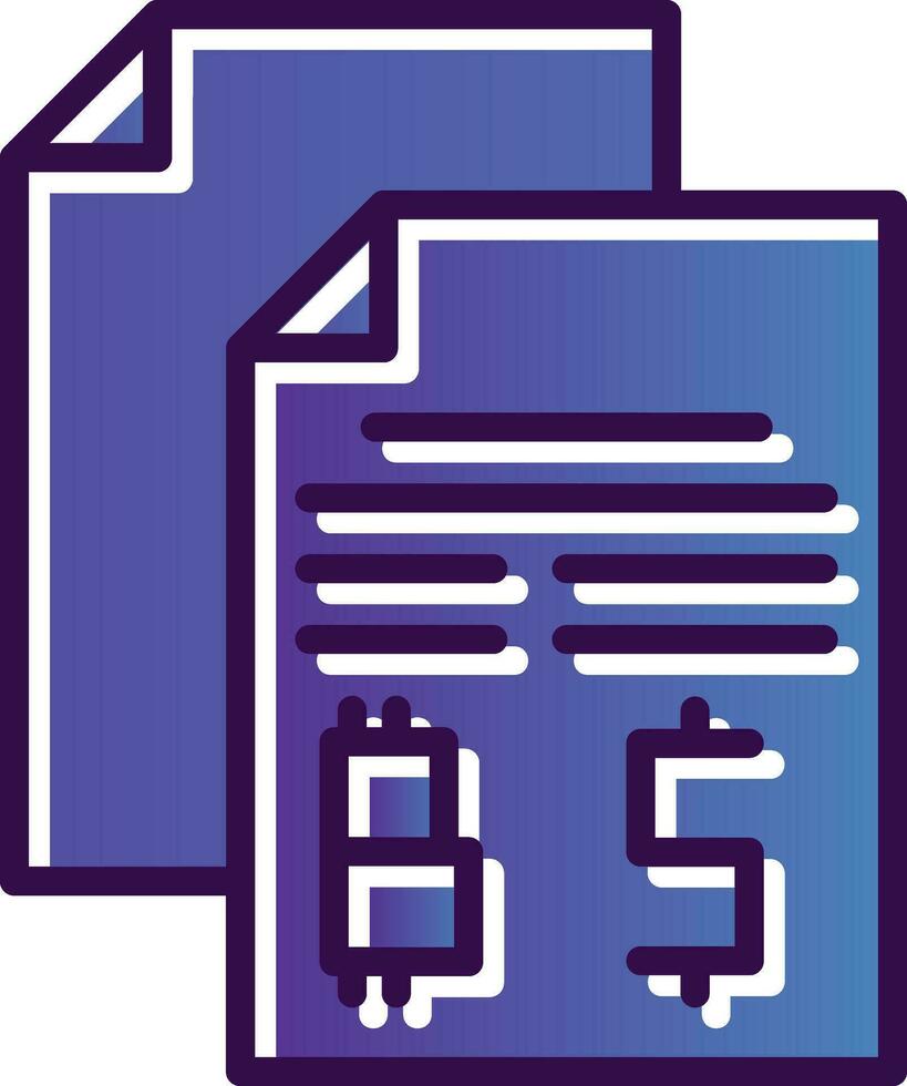 Double spending Vector Icon Design