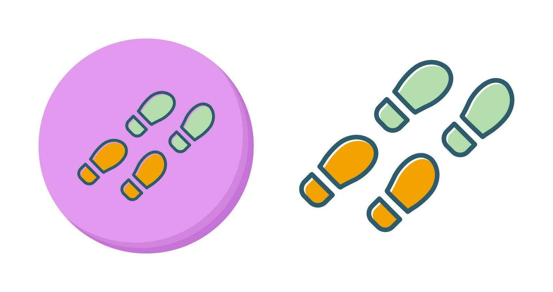 Footprint Vector Icon