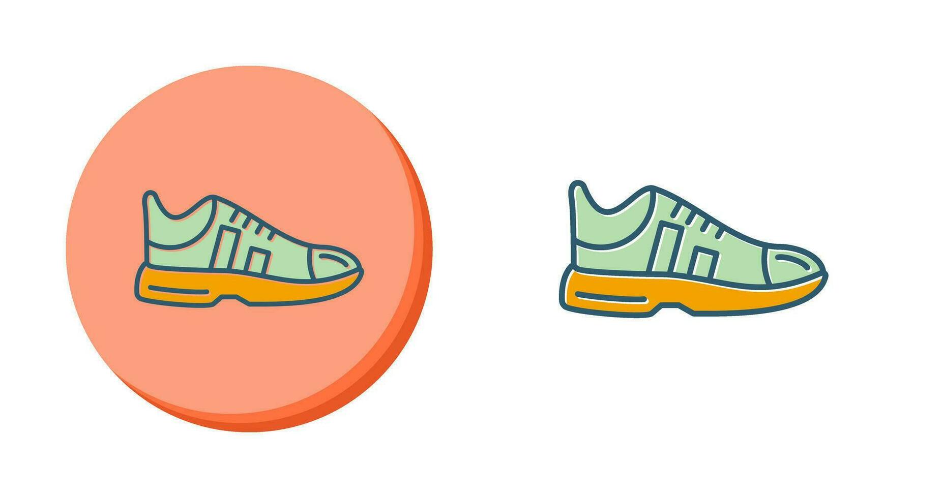 icono de vector de zapatillas