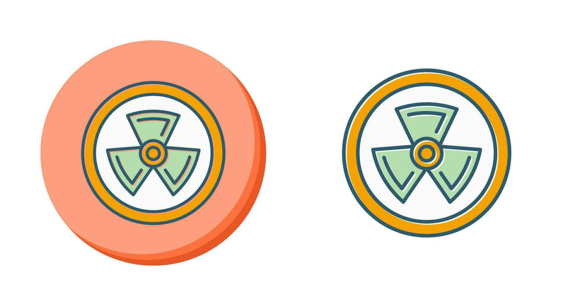 Radiation Vector Icon