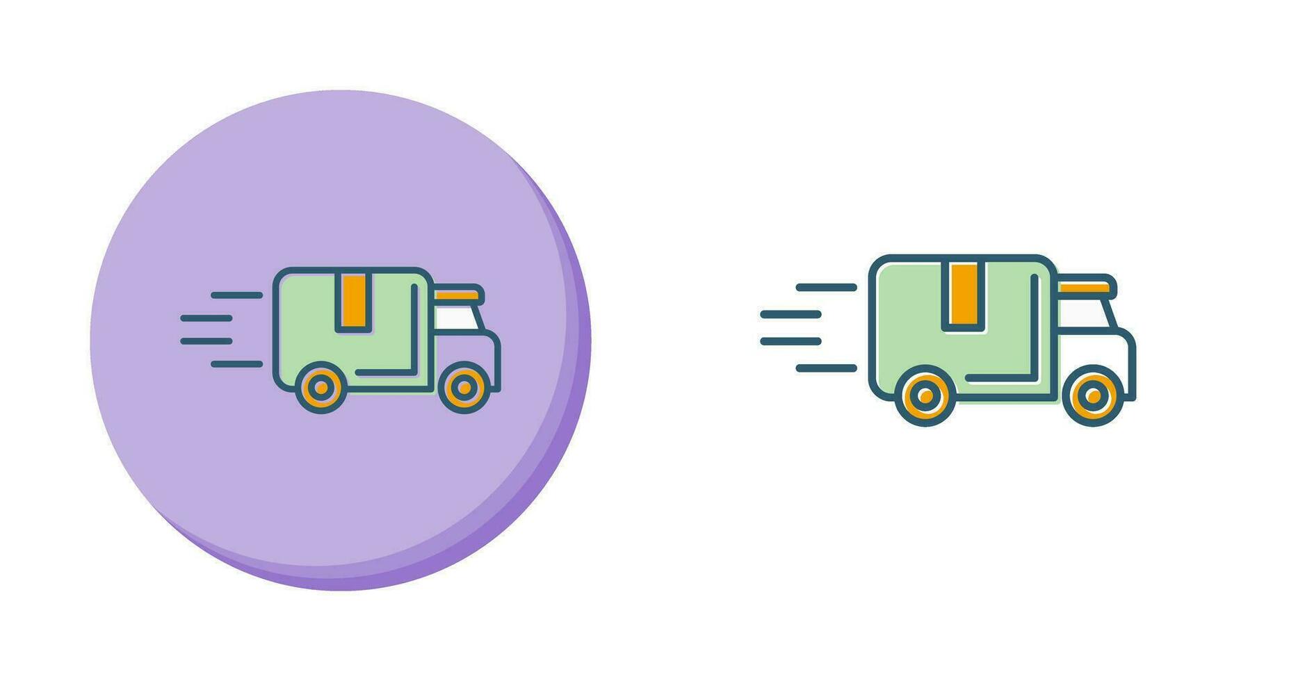 Delivery Truck Vector Icon