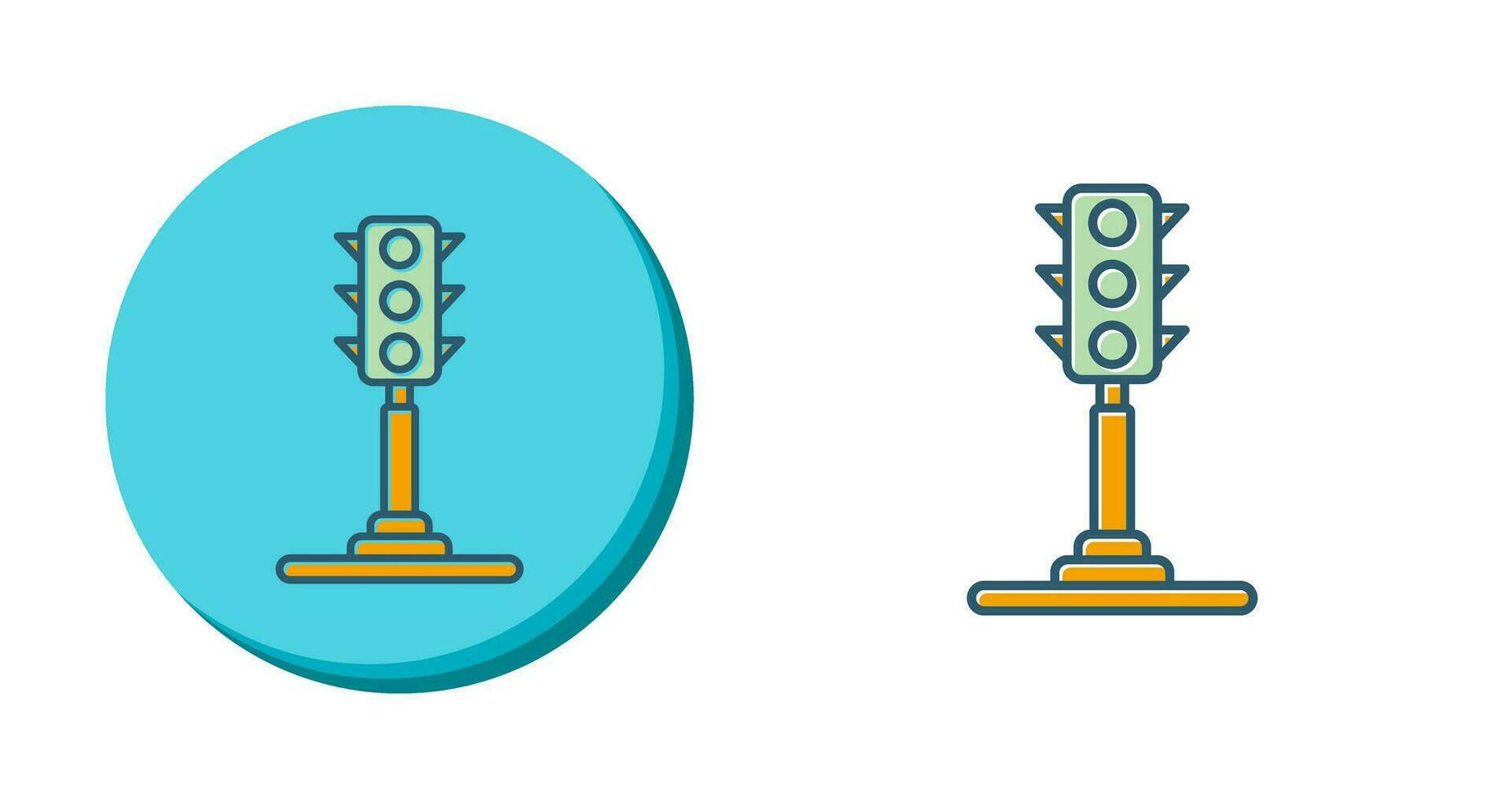 Traffic Light Vector Icon