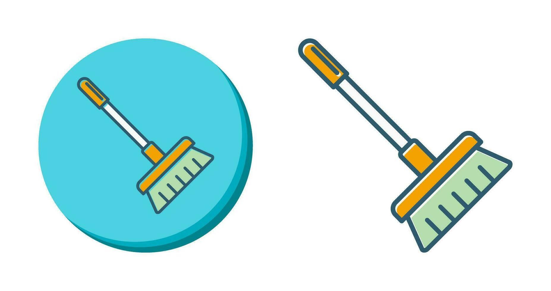 Broom Vector Icon