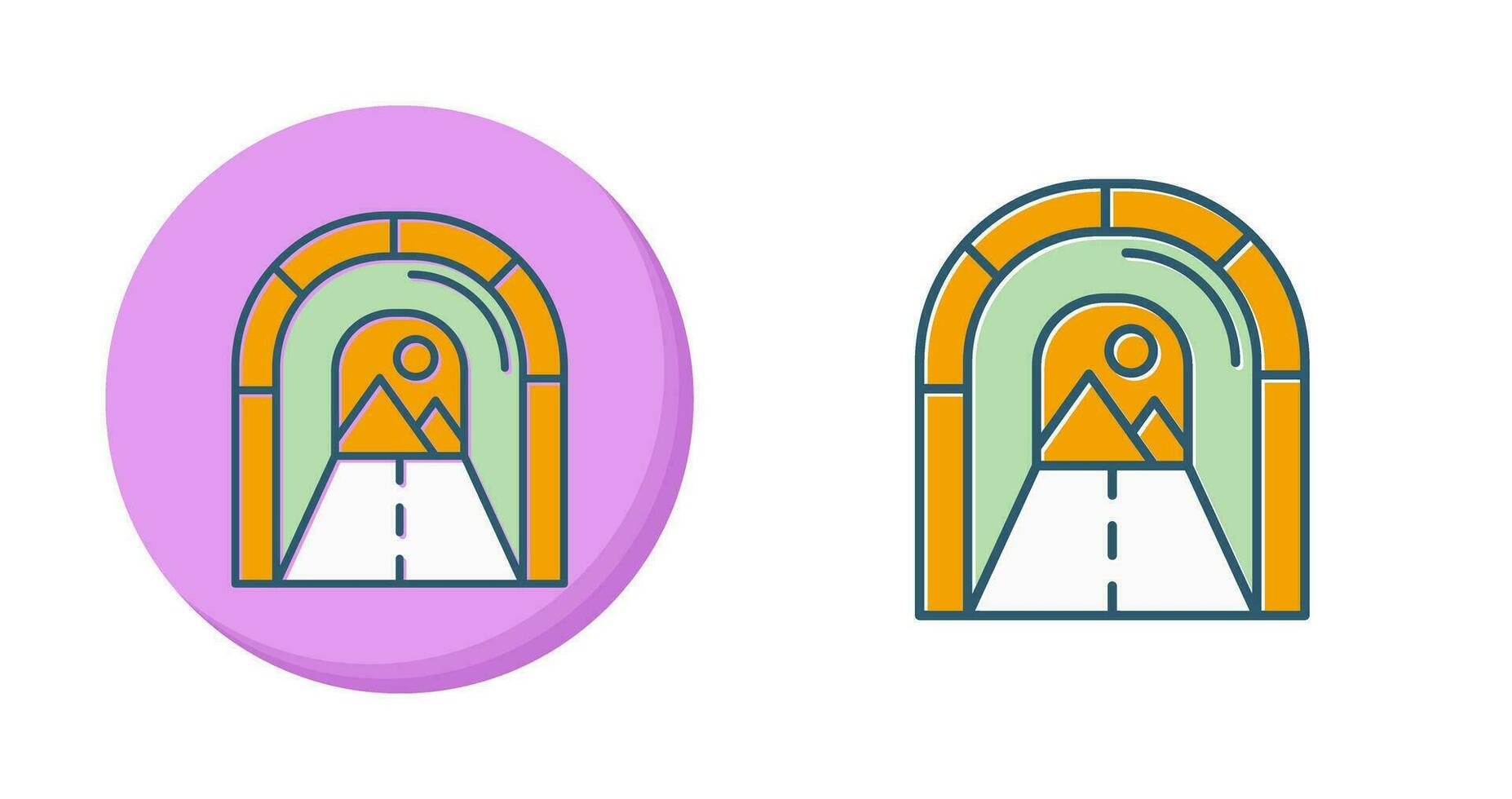 Tunnel Vector Icon