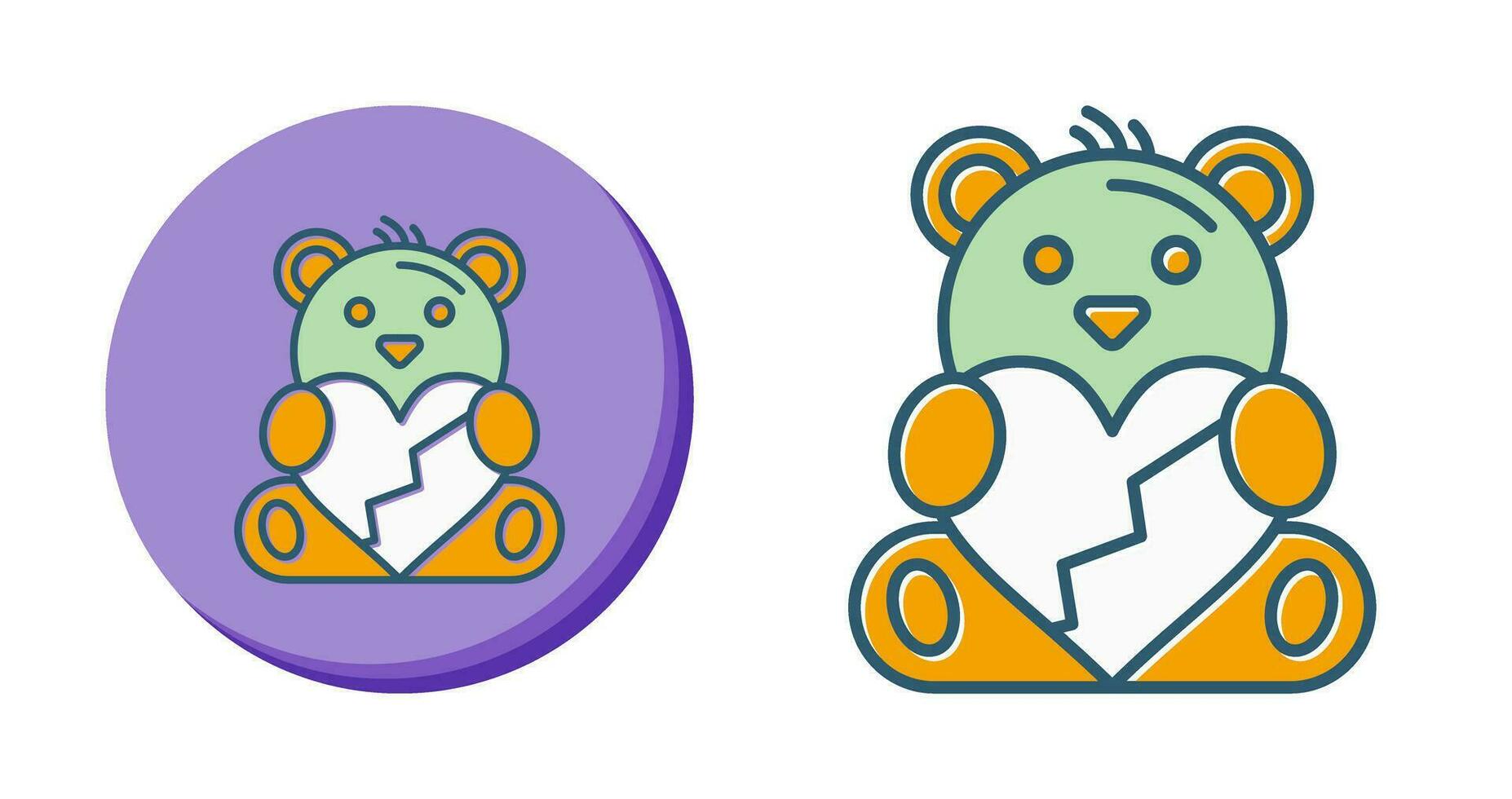 Teddy Bear Vector Icon