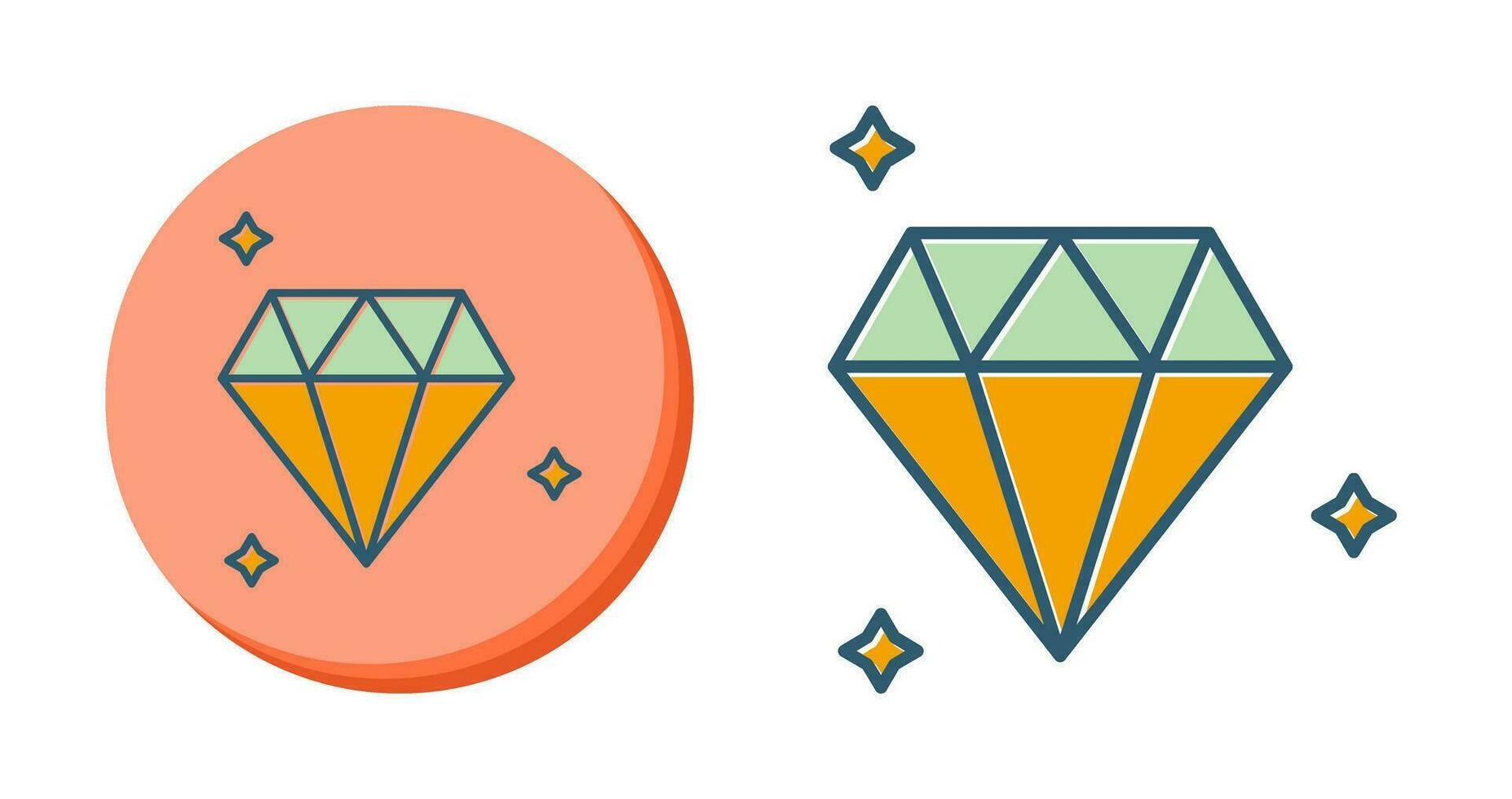 Diamond Vector Icon