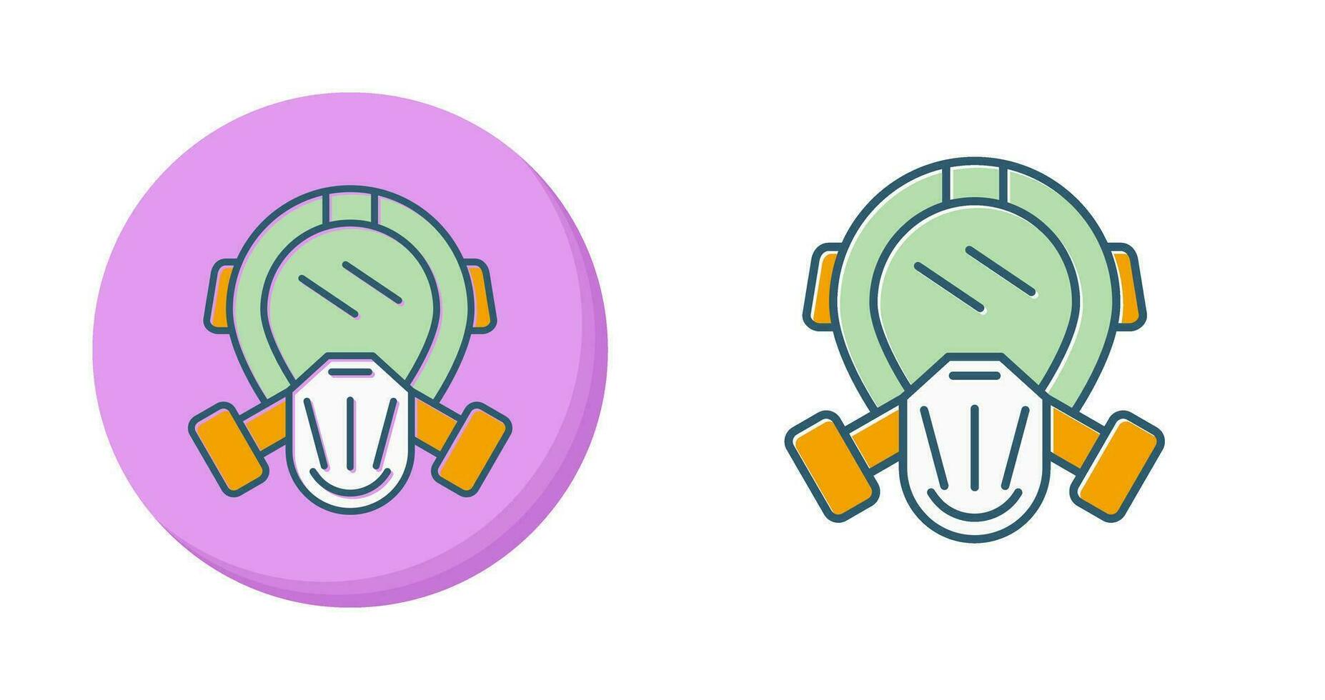 Gas Mask Vector Icon