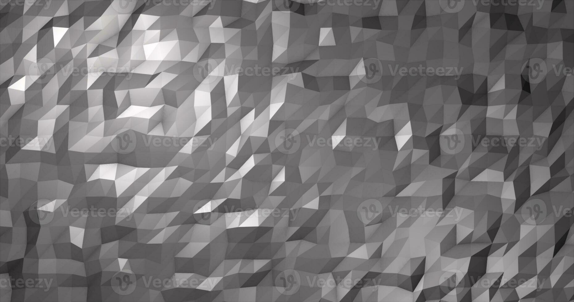 Abstract gray silver low poly triangular mesh background photo
