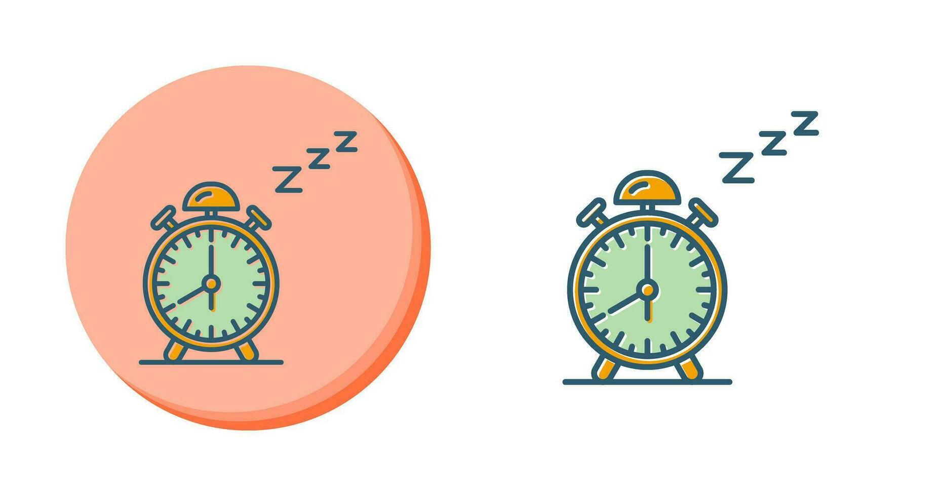 Sleep Time Vector Icon