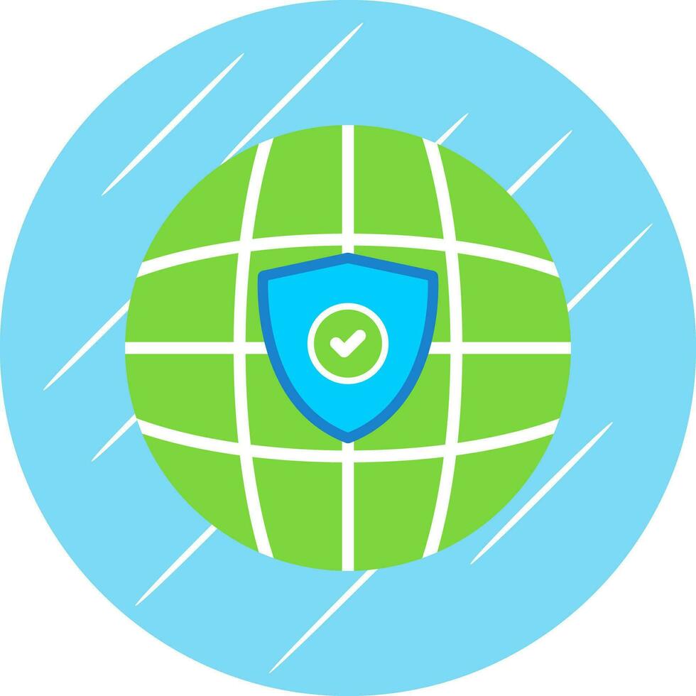 Global protection Vector Icon Design