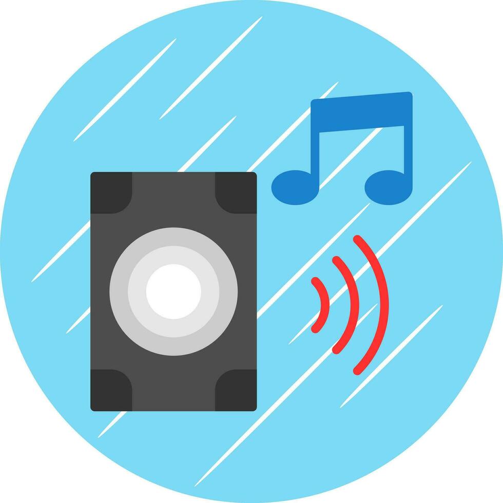 Music system Vector Icon Design