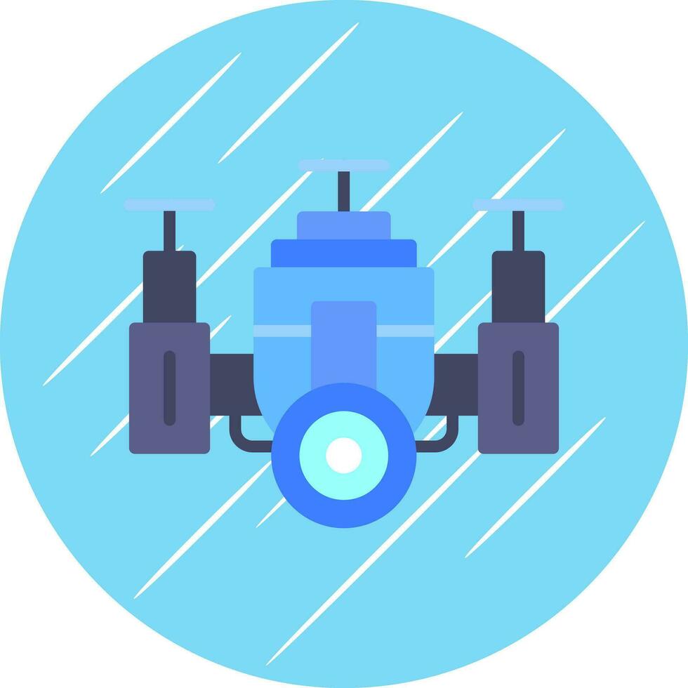Drone Vector Icon Design