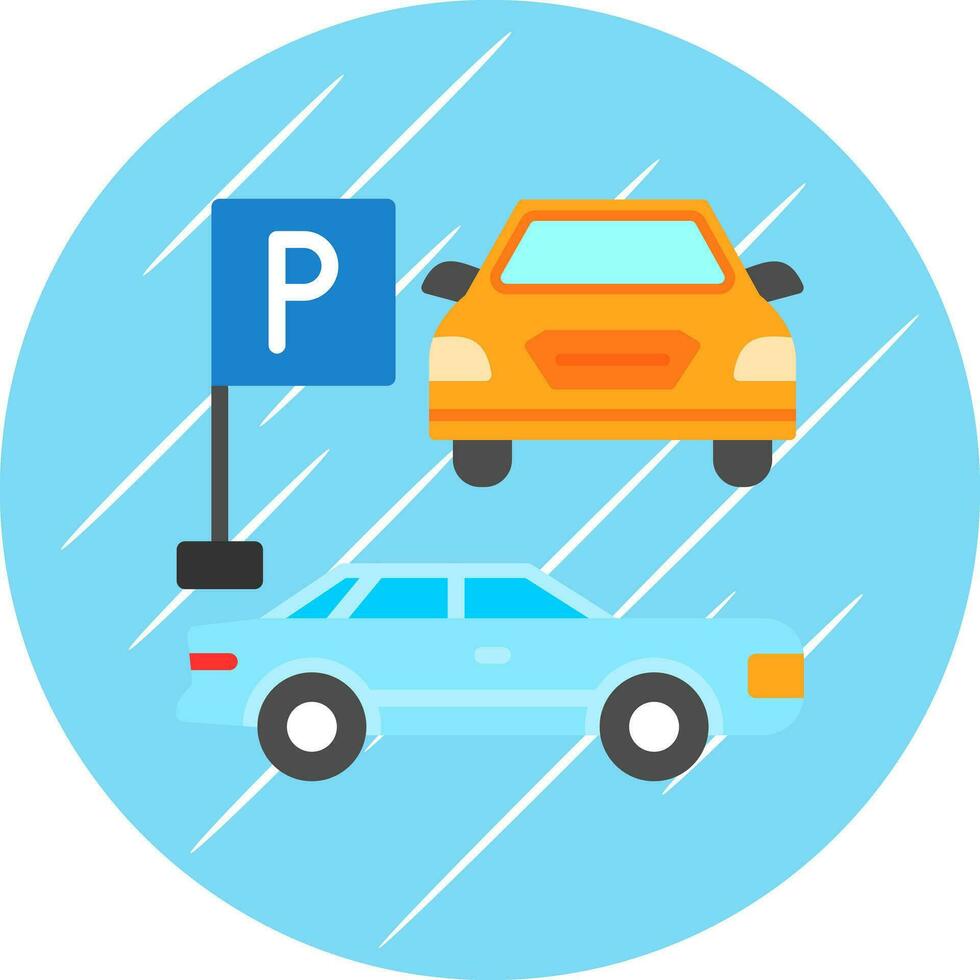 Parking Vector Icon Design