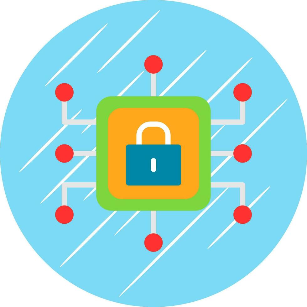 Cyber security Vector Icon Design