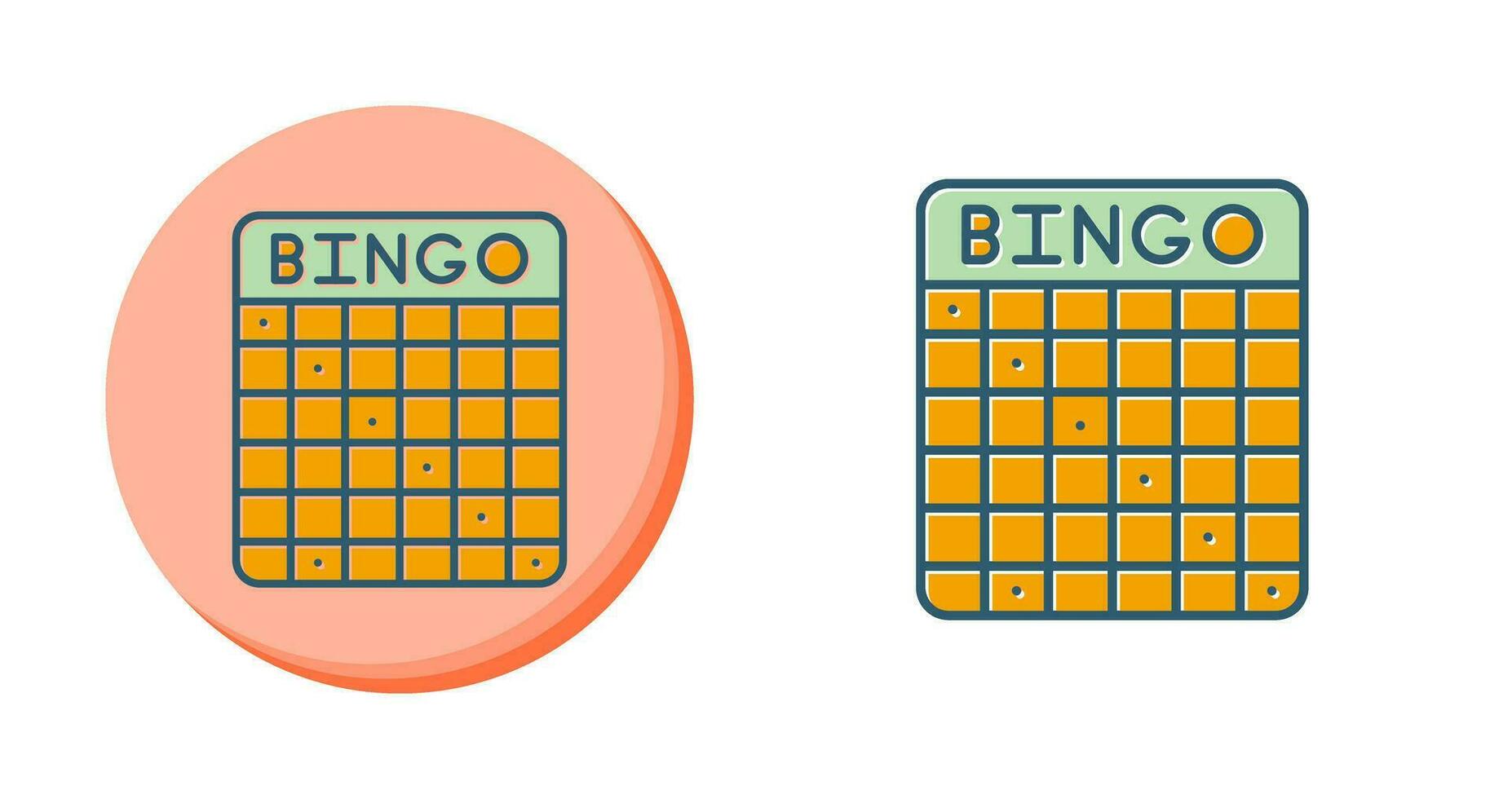 Bingo Vector Icon