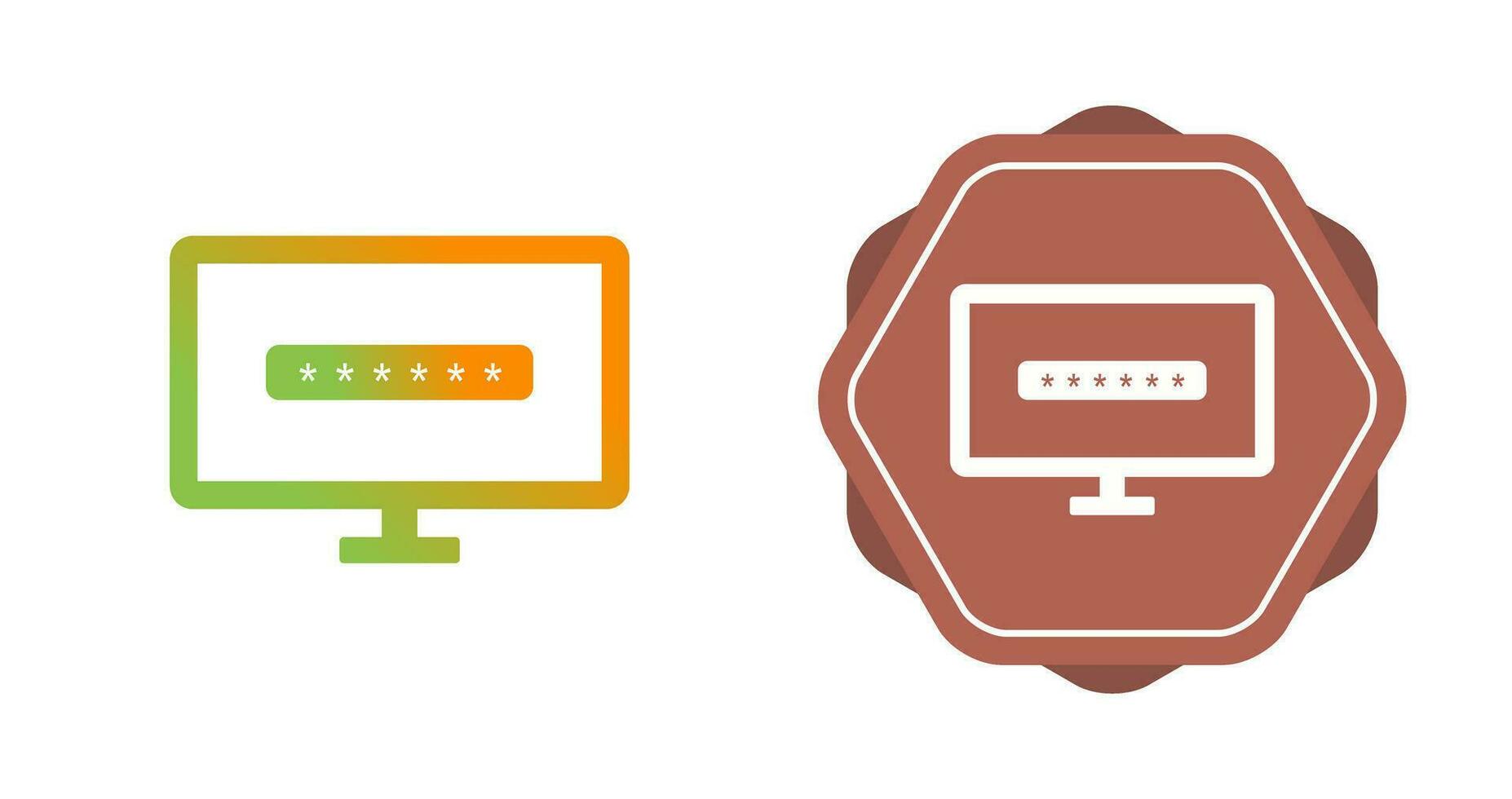 System Password Vector Icon