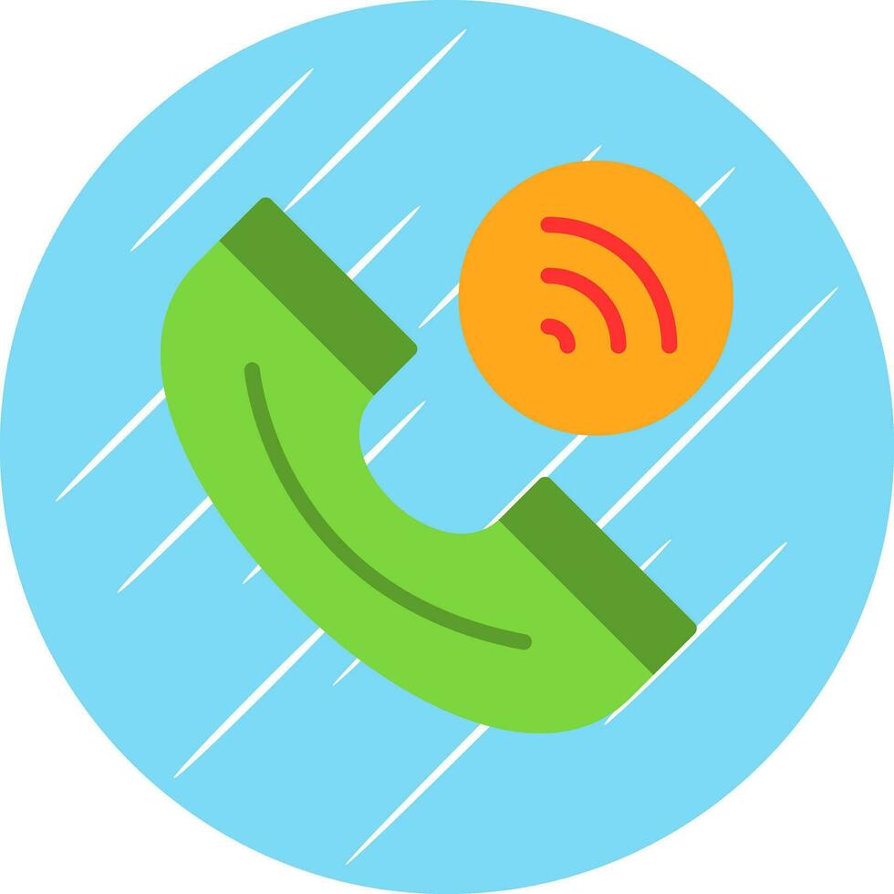 Phone Call Vector Icon Design