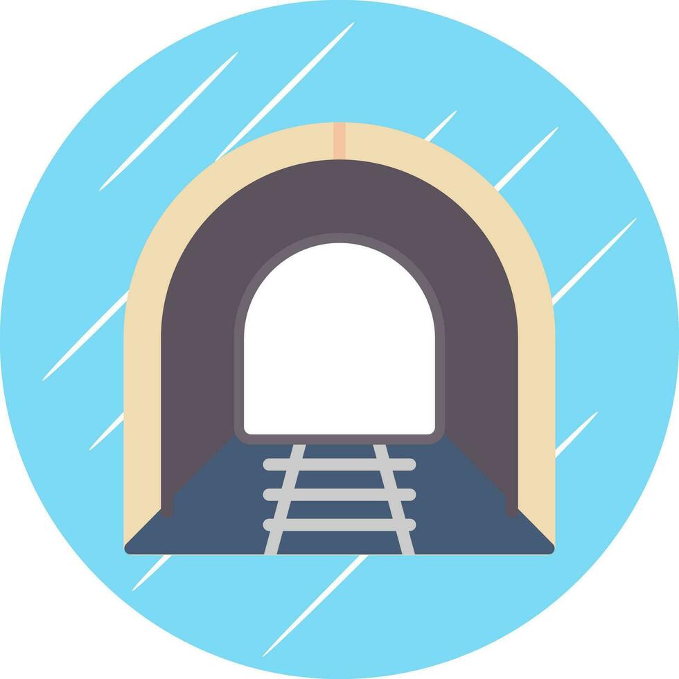 Tunnel Vector Icon Design