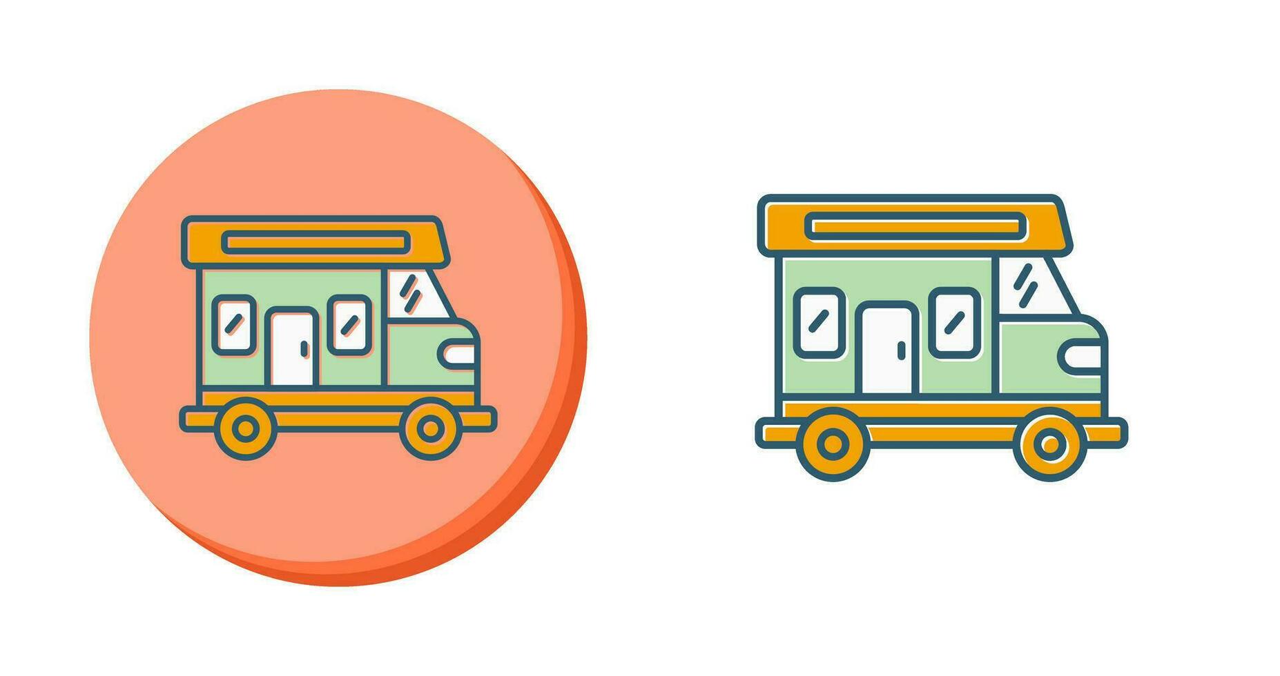 Caravan Vector Icon