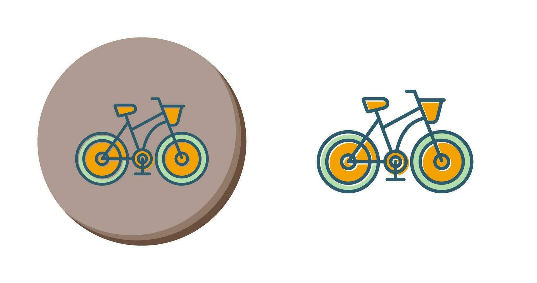 icono de vector de bicicleta