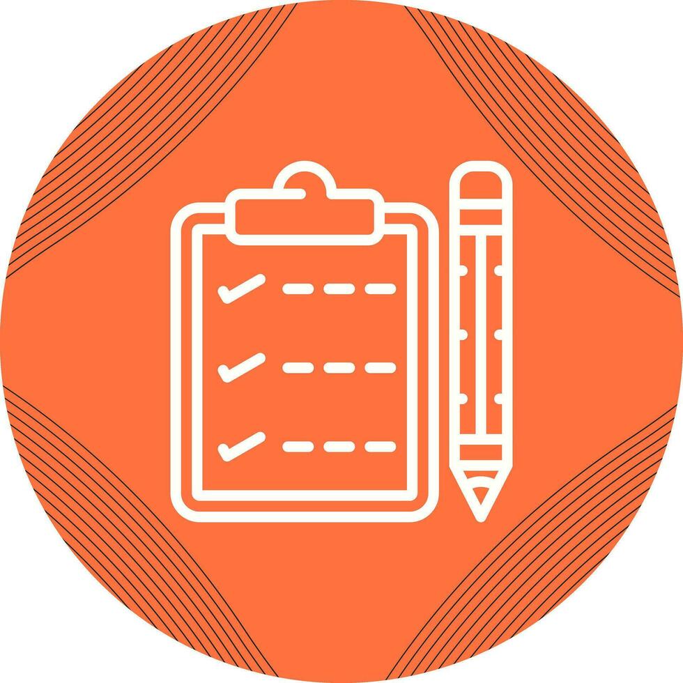 Writing pad Vector Icon