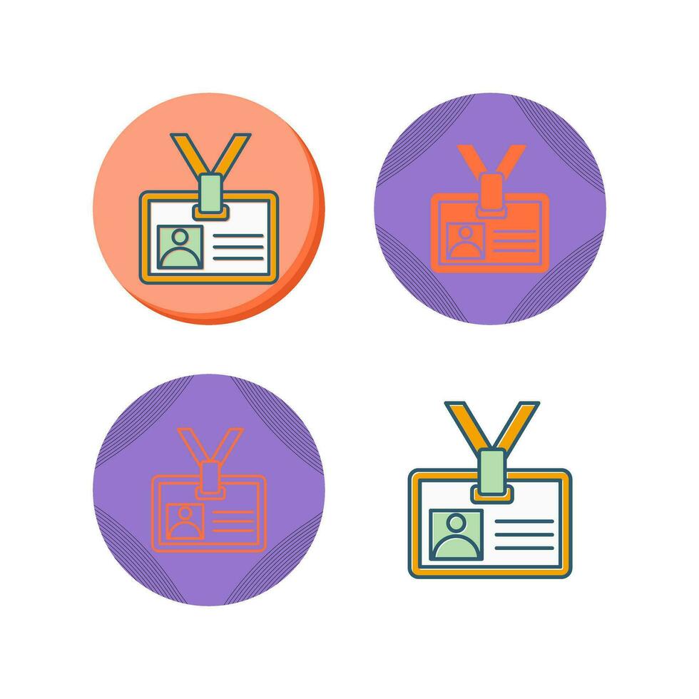 Id Card Vector Icon