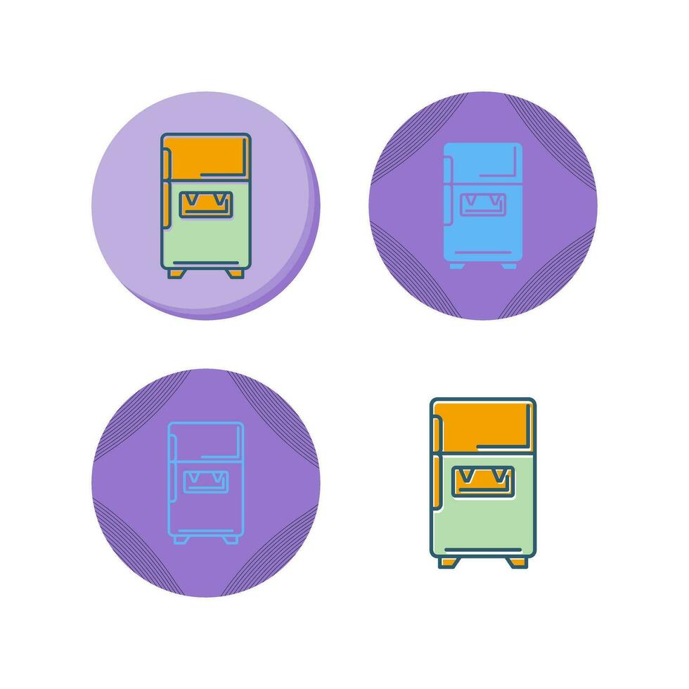 Refrigerator Vector Icon