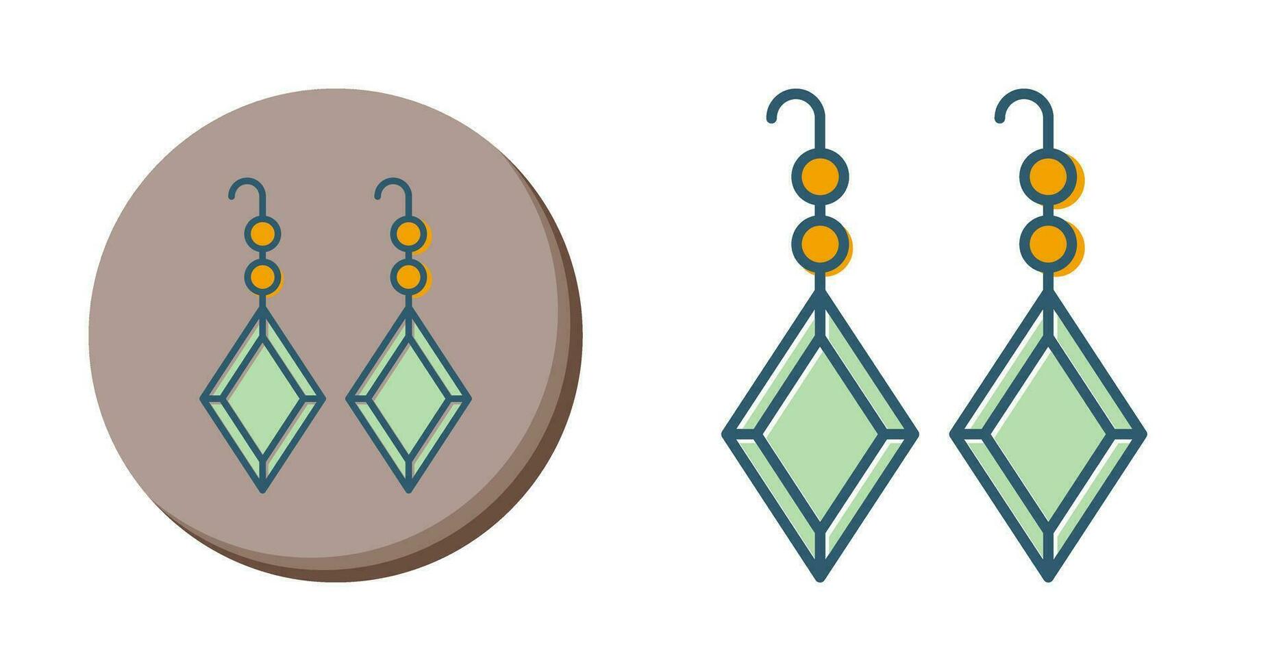 Earrings Vector Icon